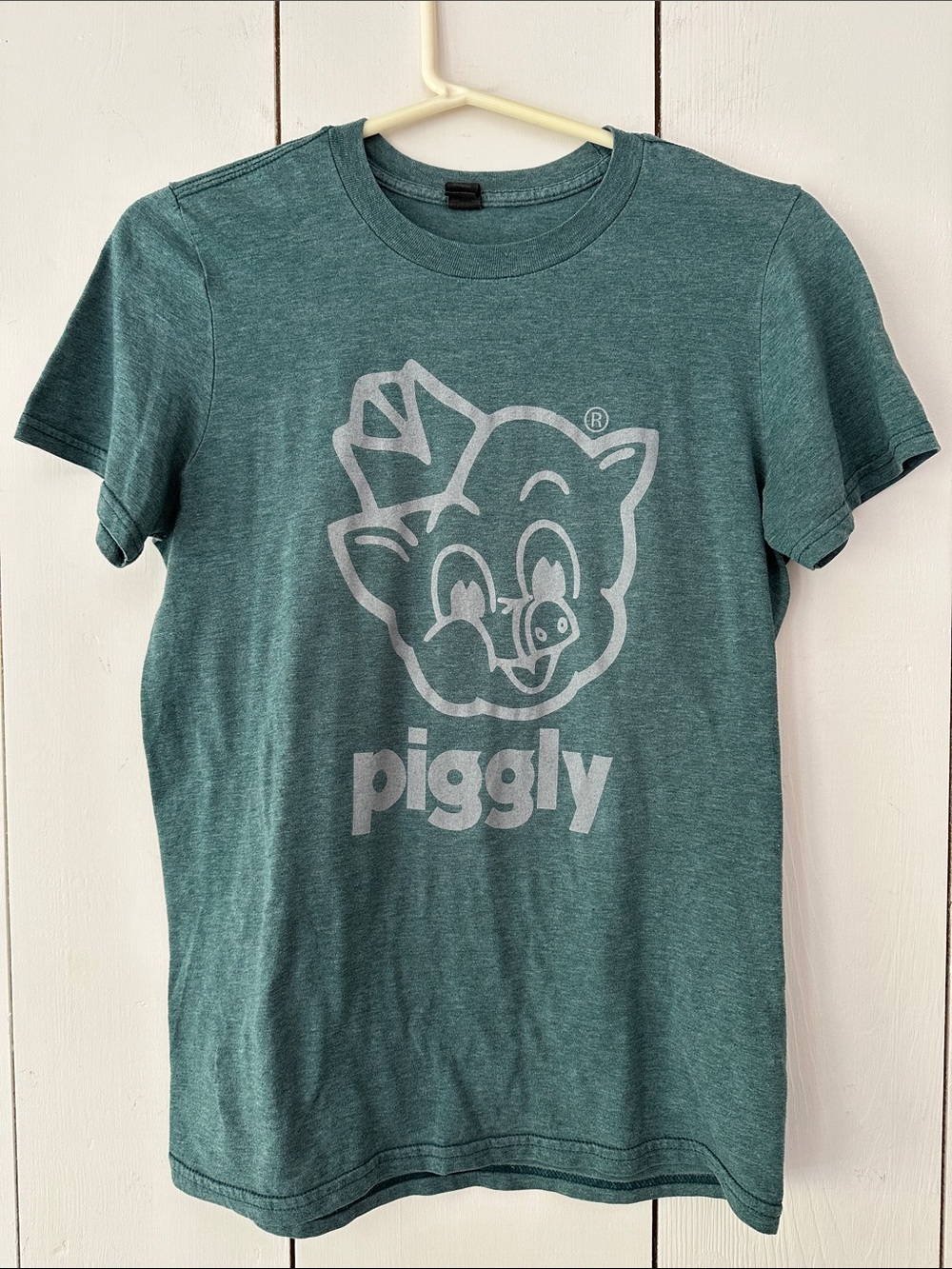 Piggly Wiggly Tee T-Shirt Sz S Green